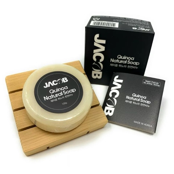 2 soaps of Jacob Life 100% Natural Quinoa Soap K-BEAUTY - Picture 2 of 7